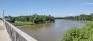 Charleswood Bridge North - Assiniboine River - Top of Bridge - Facing Southwest