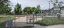 Stewart / Livinia Park - Park Sign and Playground